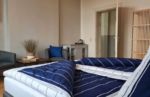 Anklam Apartment | Double room 12 - Altes Lazarett guest house