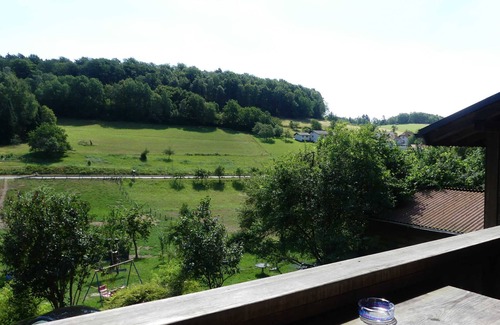 Obersensbach Cottage | Double room 5 with balcony - Pension Holzerstube