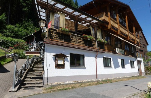 Obersensbach Cottage | Double room 5 with balcony - Pension Holzerstube