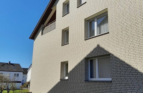 Bad Driburg Apartment | Double room, bathroom, WC, balcony - vacation apartment and guest room Iburgblick