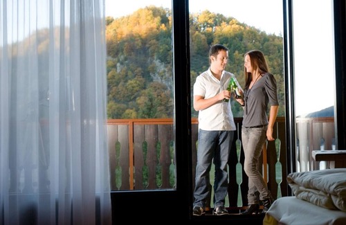 Schlogen House | Double room Donau.Steig, bath, WC - Riverresort Donauschlinge