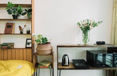 Phuong 8 House | Double room No.4 with private bathroom and balcony