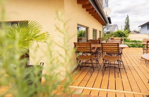 Morz House | Double room shower/WC, balcony - Hotel Zum Mühlental