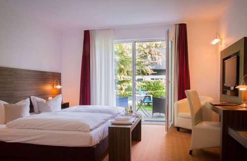 Kyritz Apartment | Double room (shower/WC)