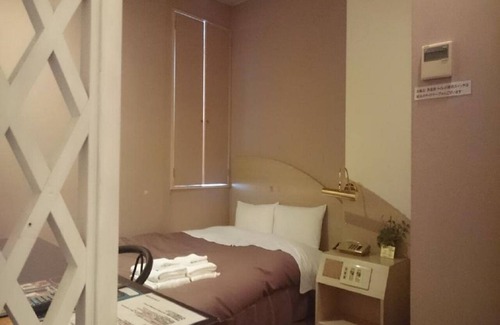 Kawara Machi Hotel | Double Room with bath and toilet/Takamatsu Kagawa