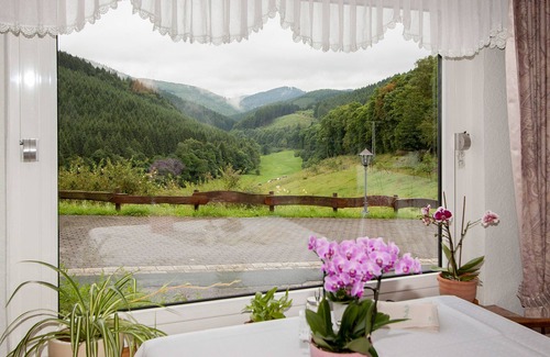 Nordenau Apartment | Double room with WC and shower