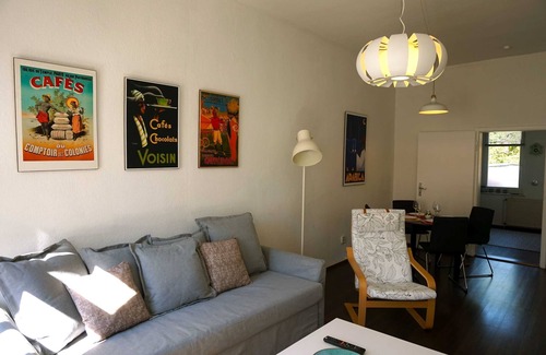 Torgau Apartment | Double room with separate kitchen - Holiday apartment Roasterei Arabica