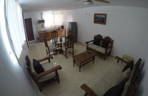 Colonia Centro Apartment | Downtown 2 Bedroom apartment a few steps from the Ocean