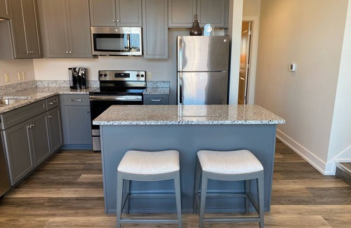 Adrian Apartment | Downtown Adrian apartment with parking and wifi