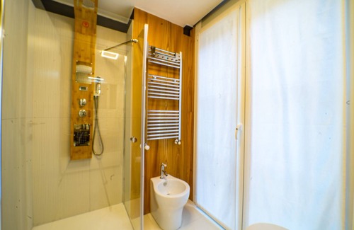 Simonetta Apartment | Downtown apartment with whirlpool shower, within walking distance of metro tramway