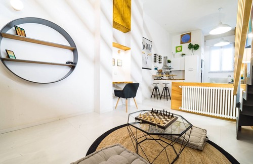 Simonetta Apartment | Downtown apartment with whirlpool shower, within walking distance of metro tramway