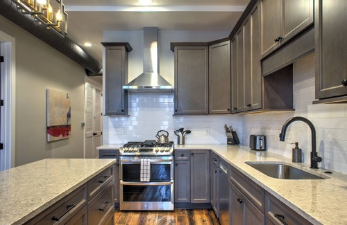 Weaverville Apartment | Downtown AVL | 2 Kings | New Building | Walkable | New | Sleeps 8 | Boutique