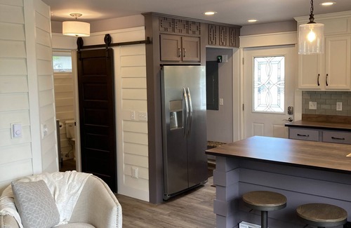 Boyne City House | Downtown Boyne City. Great Backyard