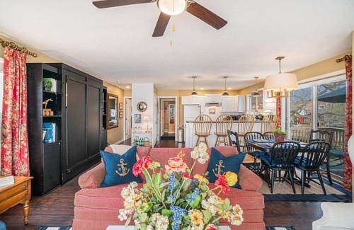 Boyne City Apartment | Downtown Boyne City charmer with stunning Lake Charlevoix and Boyne River views.