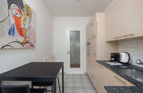 Oerlikon Apartment | Downtown Dream 2,5BR with Balcony and Style BA,51