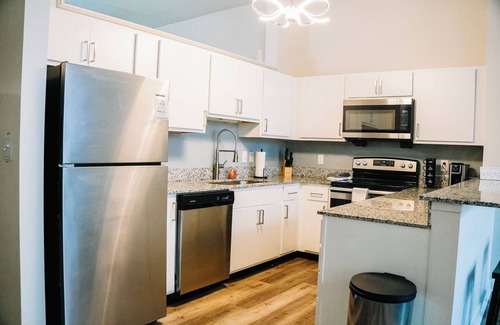 Mile Square Apartment | Downtown Indy 1BR - Skywalk to Convention Ctr.