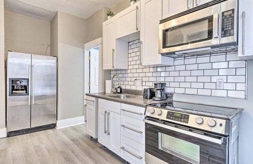 Herron Morton Apartment | Downtown Indy Blue Heaven