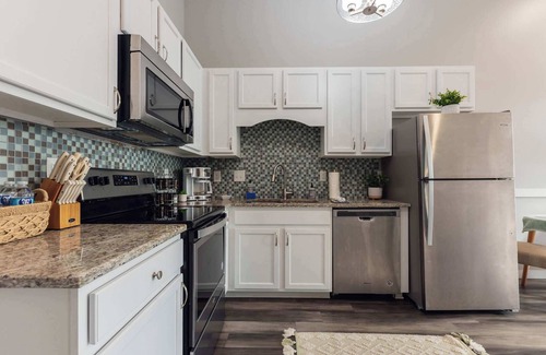 Johnson City Apartment | Downtown JC Loft Steps from Attractions