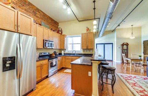 Downtown Louisville Condo | Downtown Louisville Escape: Perfect for Events!