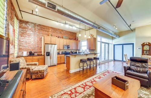 Downtown Louisville Condo | Downtown Louisville Escape: Perfect for Events!