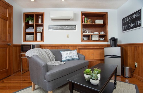 Central Business District Apartment | Downtown Lynchburg Studio 114 & Parking Spot