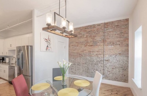 Rocky Mount Apartment | Downtown Main St Loft 137 - Walk to Expo Center !