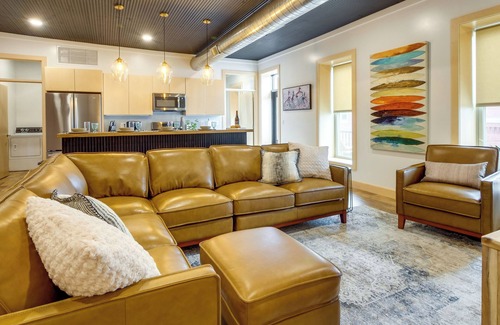 Millersburg Apartment | Downtown Millersburg Retreat w/Sleek Interior!