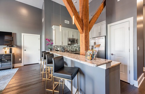 Arts/Warehouse District Apartment | 💜 Downtown NOLA 4Bed/4Bath! Queen Sleeper + Balconies 💜