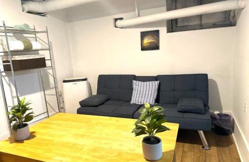 Livingston Park Apartment | Downtown Retreat - Cozy Basement
