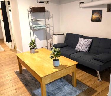 Livingston Park Apartment | Downtown Retreat - Cozy Basement