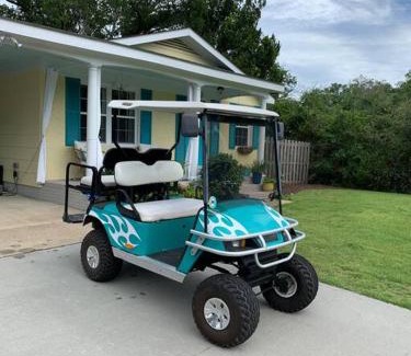 Southport House | Downtown- Sunshine Cottage and Golf Cart