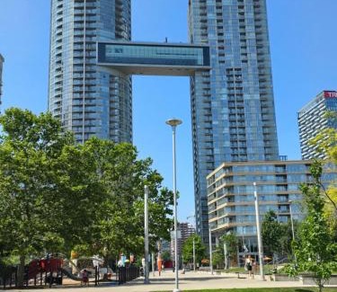 CityPlace Apartment | Downtown Toronto Condo, Free indoor parking with amazing view