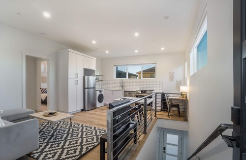 Old Town North House | Downtown Views Deluxe Guesthouse + Rooftop Spa!