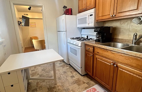 Downtown Colorado Springs Apartment | Downtown Vintage Studio W Backyard & Grill WALK to Downtown, CC, Parks & Venues