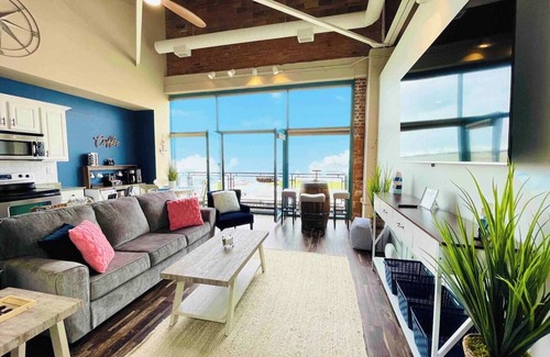 Sandusky Condo | Downtown Walk To Everything! Amazing Water Views!