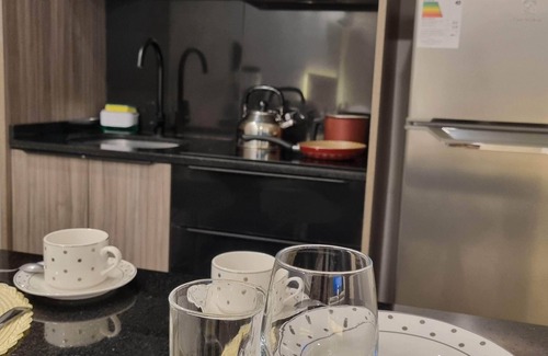 Santa Cruz Apartment | Dpt TV 58"/Swimming pool/Cowork/Gym/Queen Bed