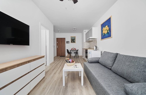 Krzyki Apartment | Drabika 81 | Apartment with Balcony and Parking