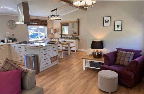 Ryther Apartment | Dragonfly Lodge - 2 Bedroom Lodge with Hot Tub
