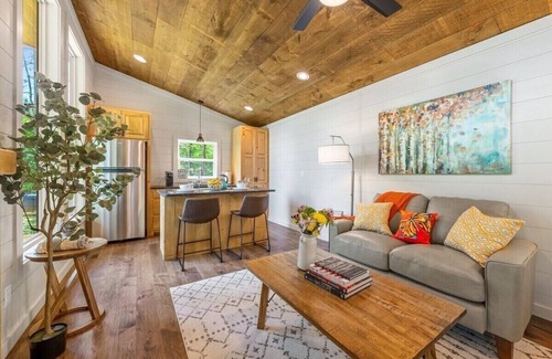 Mineral Bluff Cabin | Dream Big in this new Tiny Home! Hot tub, firepit
