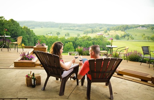 Paoli Cottage | Dream Getaway Cottage w/Endless Hilltop Views - Seasonal Pool/Hot Tub