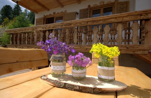 Albeck Apartment | Dream luxury chalet Hochrindl, exclusive with sauna, fireplace + fully equipped garden