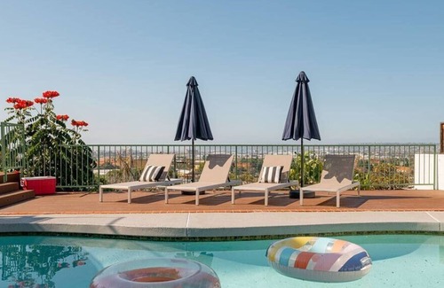 Mission Hills House | Dream Retreat w/Pool, Hot Tub, & Views of Downtown