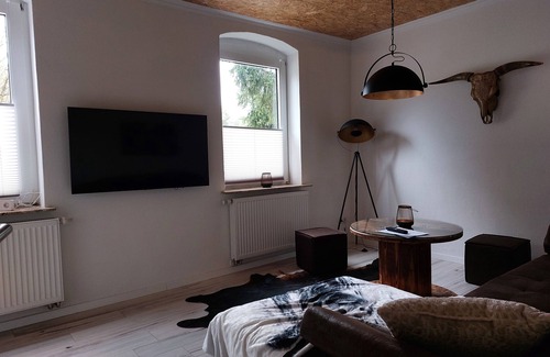 Goslar Apartment | Dream vacation apartment for 4 people at Alpakahof Goslar