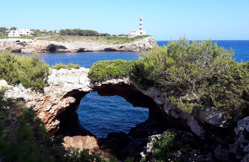 Cala Marcal Apartment | Dream view, relaxing holiday with pool, in the comfortable apartment * Cala Brafi "