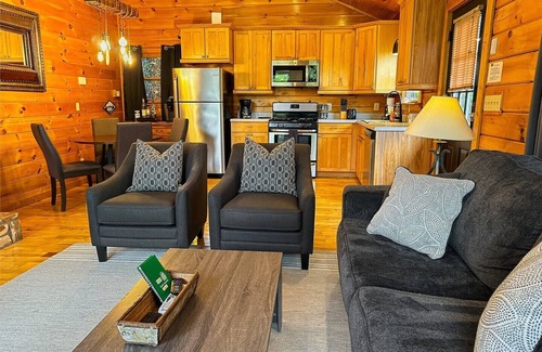 Bryson City Cabin | Dreamcatcher - Free Tour Tix - secluded - Fire Pit and Outdoor Bed Swing