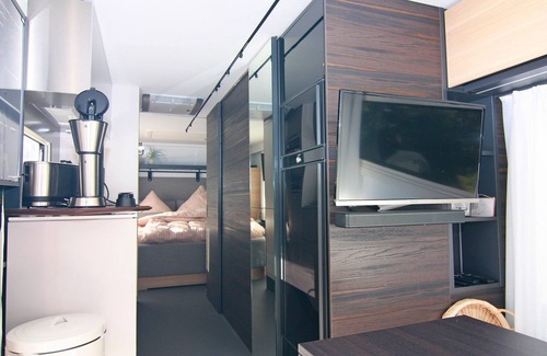 Luetow House | Dreamer Luxus-Caravan am Achterwasser, Lütow