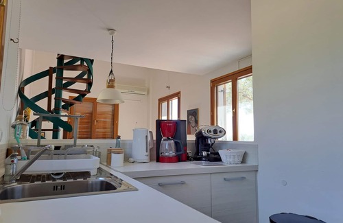 Keratokambos House | Dreamlike view of landscape and sea - holiday home Keratokampos, Crete