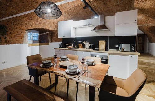 Passau Apartment | Dreamy Brick Loft- Central & Right on the Ilz
