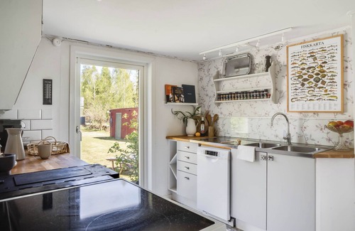 Fjalkinge Cottage | Dreamy Cottage with Fireplace, Close to Swimming, Fishing, and Hiking Trails