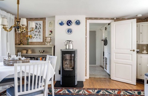 Fjalkinge Cottage | Dreamy Cottage with Fireplace, Close to Swimming, Fishing, and Hiking Trails
